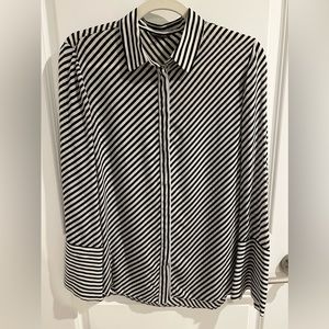 Massimo Dutto stripe silk shirt